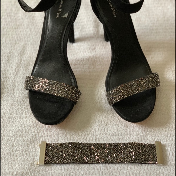 Calvin Klein dressy “Black” sandals - Picture 6 of 7